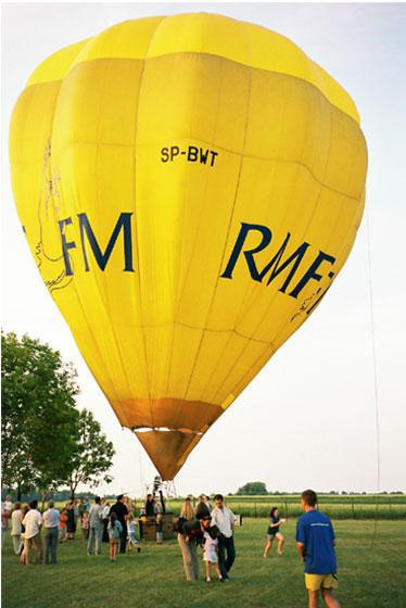 Balonowe loty reklamowe, reklama specjalna, Kraków, małopolskie