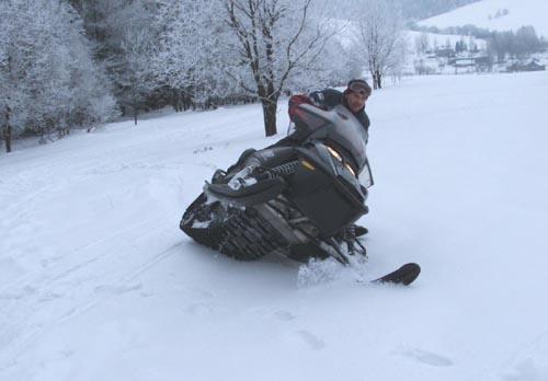 Niezaponniane wyprawy skuterami śnieżnymi, Bukowsko, podkarpackie