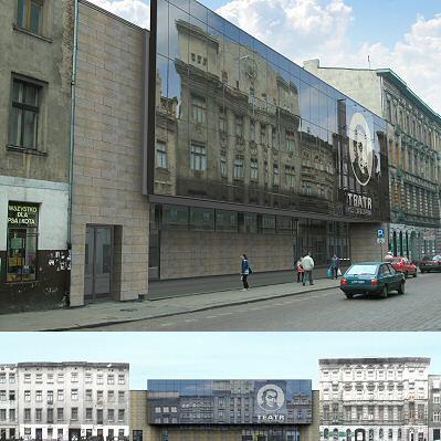 Prace urbanistyczne i architektoniczne., Łódź, łódzkie