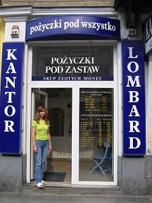 Zapraszamy również do naszego Kantoru - Lombardu przy ul. Więckowskiego 3 w Łodzi