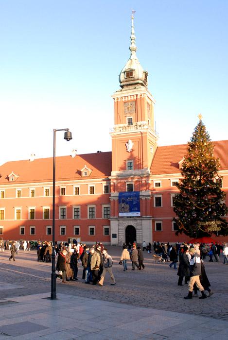 Plac Zamkowy - Zamek królewski w Warszawie