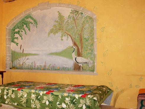 apartament z muralem