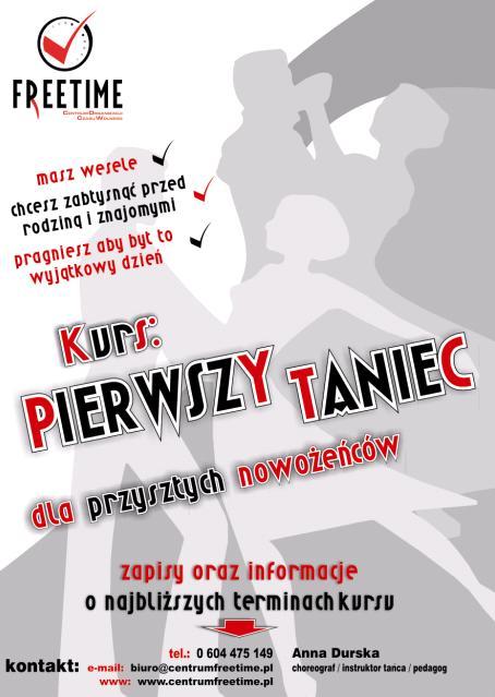 Kurs Tańca Rzeszów - Pierwszy Taniec od 18.10 , podkarpackie