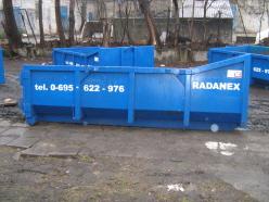 Wywóz kontenerowy śmieci gruzu Łódź, łódzkie