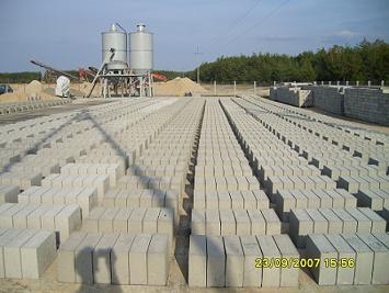 Produkcja,sprzedaż,transport,bloczków betonowych, Zaborowice, świętokrzyskie