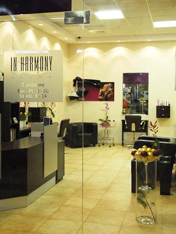 In Harmony fryzjer salon fryzjerski Warszawa, mazowieckie