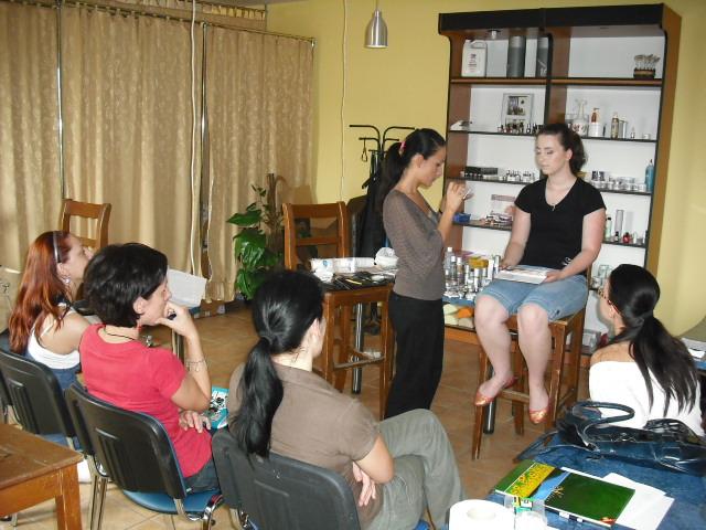 Szkolenie Kryolan makijaż 06.2009