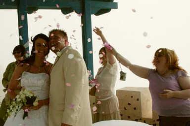 Ślub cywilny na Santorini