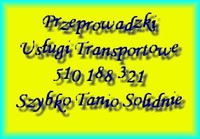 Przeprowadzki usługi transportowe kurier taxi dos, Warszawa, mazowieckie