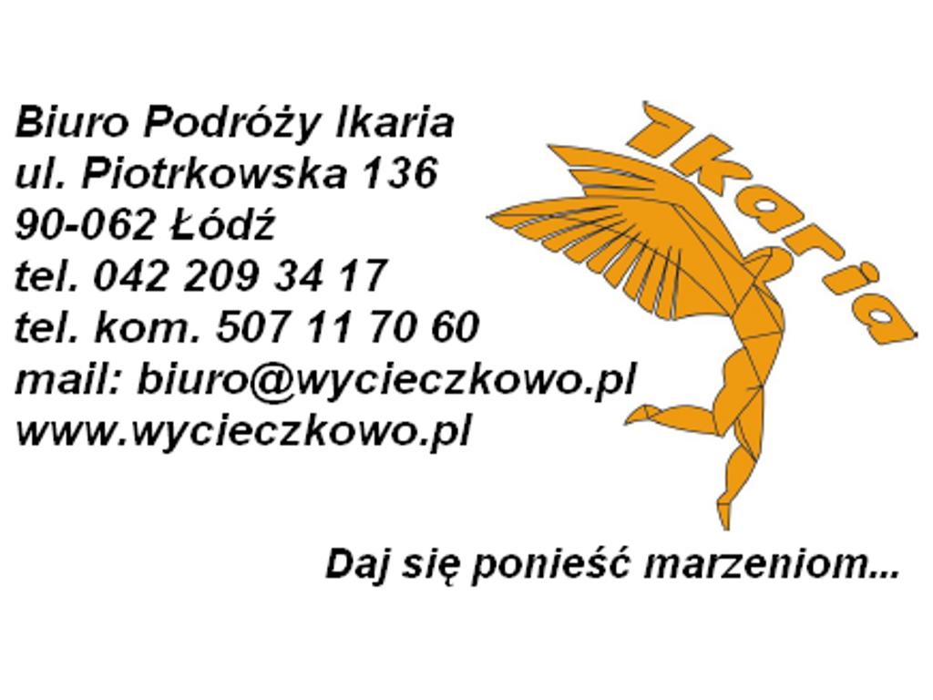 Sprzedaż wycieczek i biletów www.wycieczkowo.pl, Łódź, łódzkie