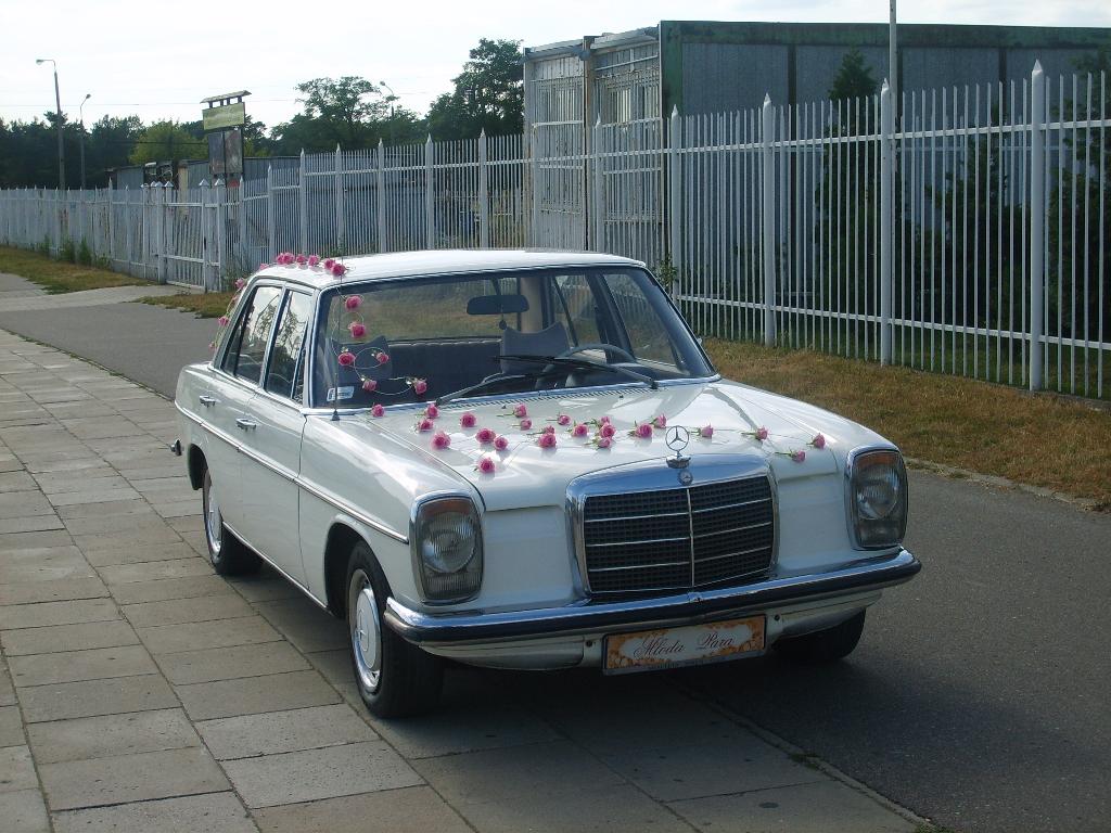 Auto do ślubu Mercedes Classic 1970- biały , Toruń, kujawsko-pomorskie