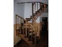 schody drewniane, wg indywidualnego projektu