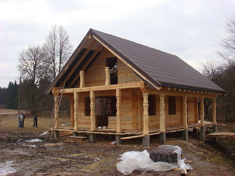 Drewniane domy z bali-144m2 za 13500euro