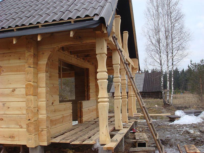 Drewniane domy z bali-144m2 za 13500euro