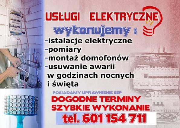 Awarie,Pomiary,Instalacje Elektyrczne, Bydgoszcz, kujawsko-pomorskie