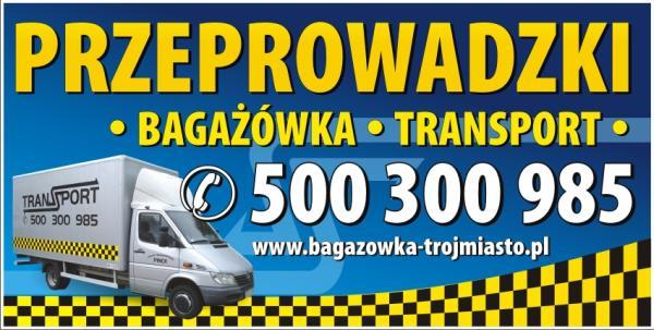 Taxi Bagażowe 500 300 985 Przeprowadzki gdańsk, Gdansk, pomorskie