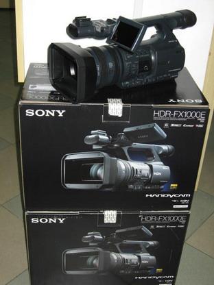 Nowy Sony HDR-FX7 3CMOS kamery HDV 1080i ==800Euro