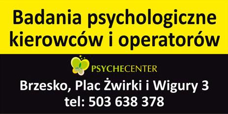 Badania psychologiczne kierowców i operatorów, Brzesko, małopolskie