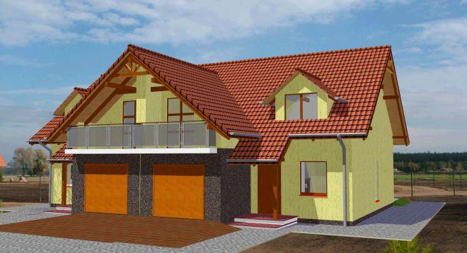Projekty domów dla dwóch rodzin Poznań, wielkopolskie