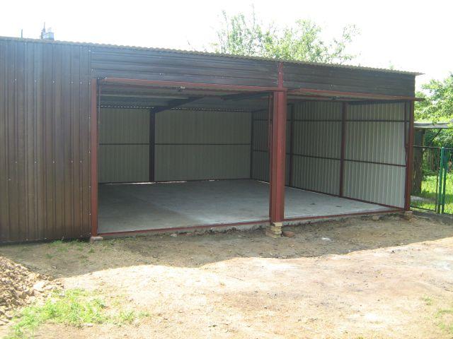Garaż blaszany - 3x5 standardowy - Od producenta