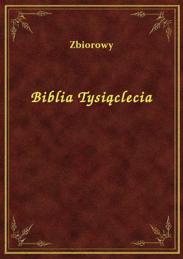 Biblia Tysiąclecia - darmowy ebook ePub