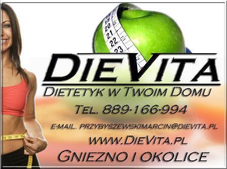 Dietetyk - DieVita - Dietety w Twoim Domu, Gniezno, Poznań, Bydgoszcz, Września, wielkopolskie