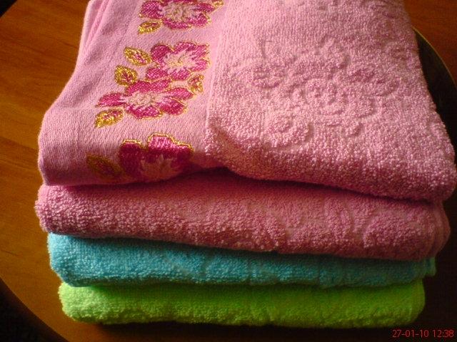 Ręczniki bawełniane ,tanio ,3 kolory