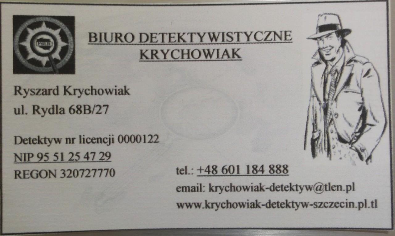 Biuro Detektywistyczne Krychowiak, Szczecin, zachodniopomorskie