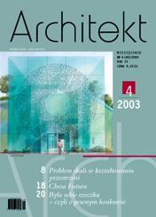 miesięcznik Architekt"