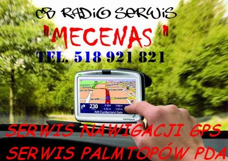 Naprawa Nawigacji GPS Palmtopów PDA Serwis Łódź, łódzkie