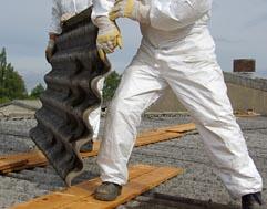 Szkolenia BHP z zakresu usuwania azbestu.