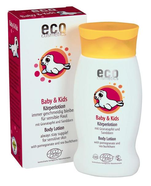 Ekologiczny balsam do ciała dla dzieci i niemowląt Eco Cosmetics www.wkrainienatury.pl