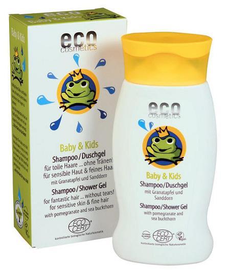 Eco Cosmetics szampon dla dzieci i niemowląt www.wkrainienatury.pl