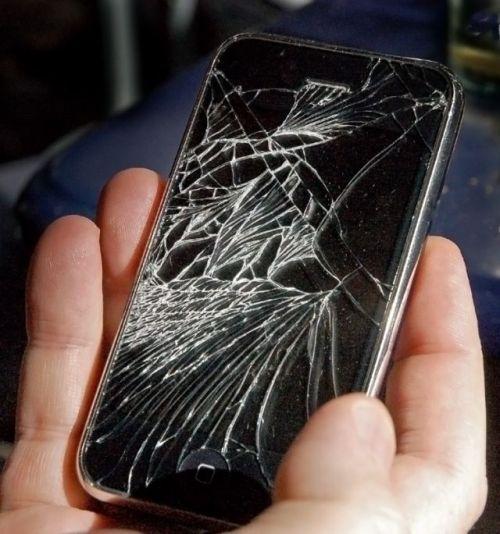 Zbita szybka Iphone 3G