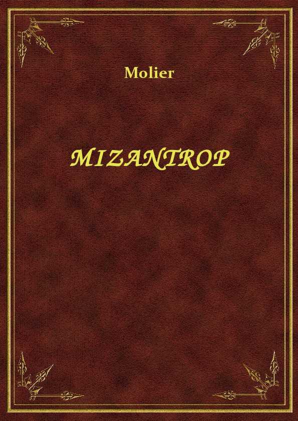 Molier - Mizantrop - ebook ePub