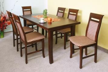 Stół i krzesła Komplet 5