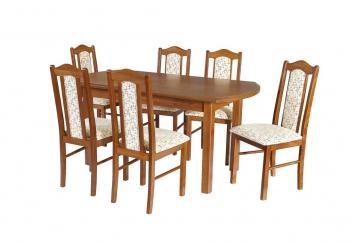 Stół i krzesła Komplet Dol 13
