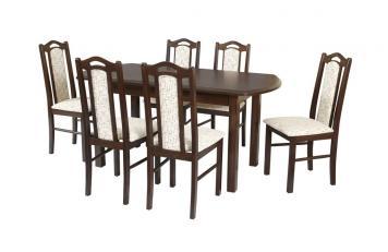 Stół i krzesła Komplet Dol 14
