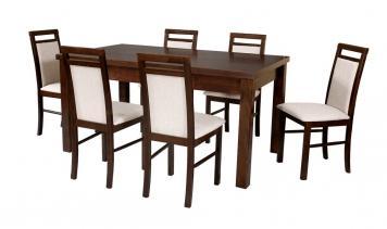 Stół i krzesła Komplet Dol 25