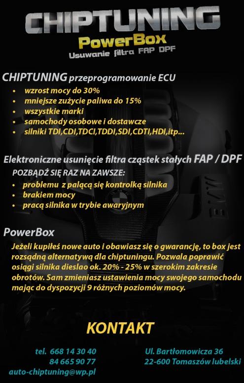 Filtr czątek stałych Fap Dpf Chiptuning, Tomaszów Lubelski, lubelskie