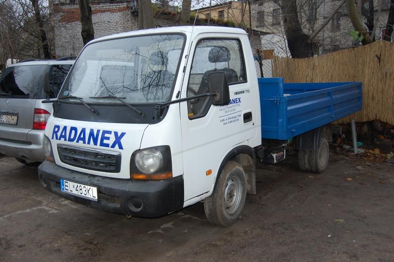 Wywóz śmieci gruzu kontenery HDS Łódź RADANEX, łódzkie