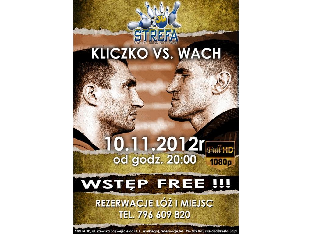 Wielka walka Wacha z Klitschko w Strefie 3D., Wrocław, dolnośląskie
