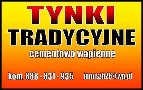 TYNKI TRADYCYJNE Białystok, Zambrów, Brańsk, podlaskie