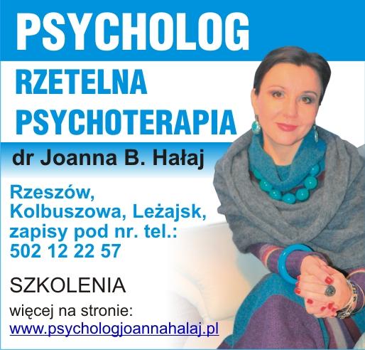 dr Joanna B. Hałaj psycholog www.psychologjoannahalaj.pl