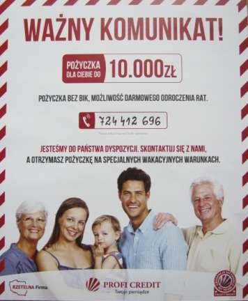 Pożyczka kredyt bez bik rat, Gostyń, wielkopolskie