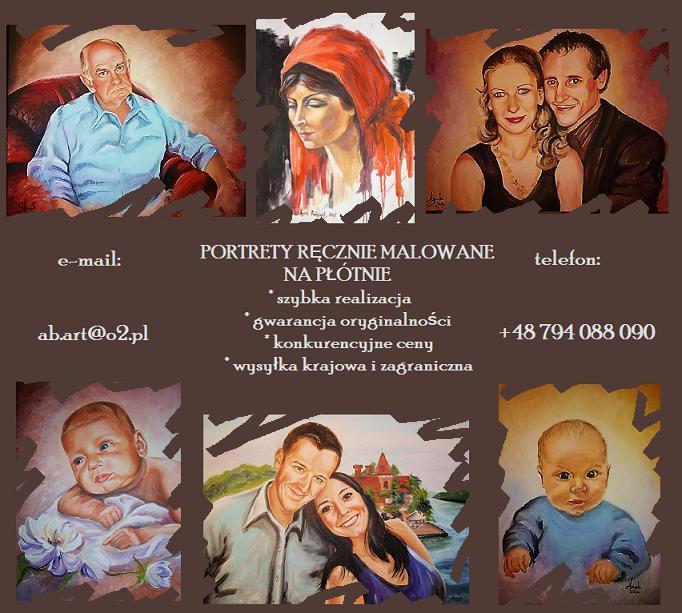 Portrety malowane ze zdjęć - konkurencyjne ceny