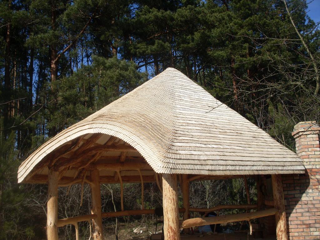 Ekologiczne Dachy Wiórowe osikowe drewniane naturalne pokrycia dachowe, Krasnopol, podlaskie