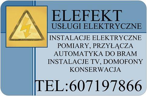 ELEFEKT instalacje elektryczne,  , Warszawa, Mińsk Mazowiecki, Cegłów, Mrozy, mazowieckie