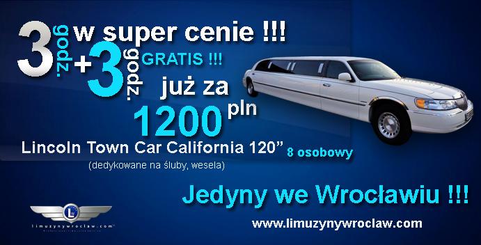 NOWOŚĆ Lincoln Town Car California 120