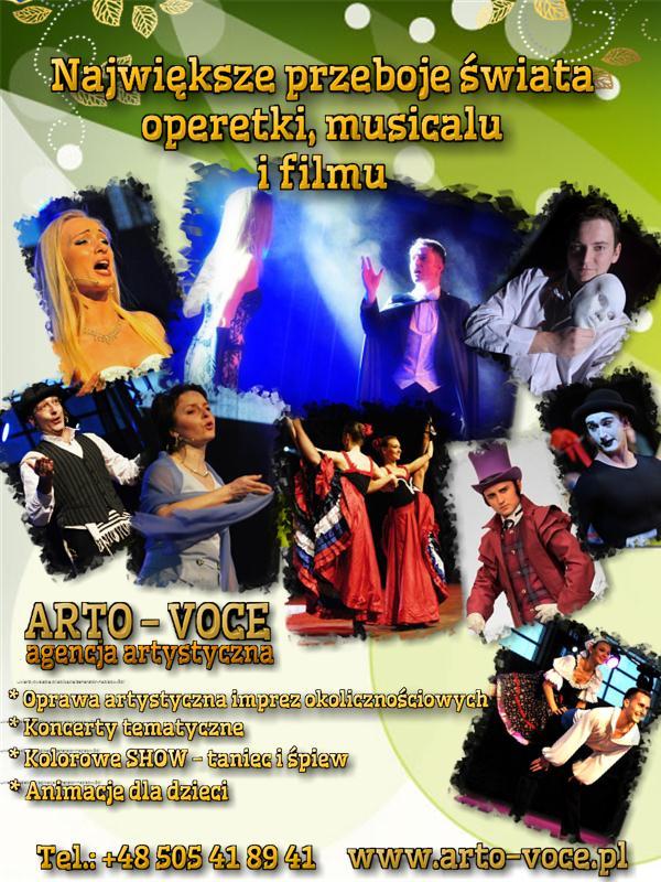 Agencja Artystyczna arto-voce ; koncert ; śpiew ; taniec